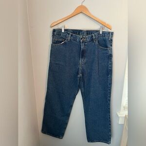 Relaxed Fit‎ Blue Jeans with Classic Style